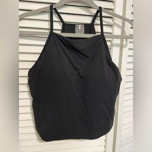 Calia high neck crop tank